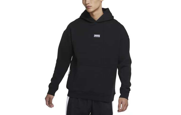 Nike Nike Sweatshirts Men's Black Hooded Thickened Regular