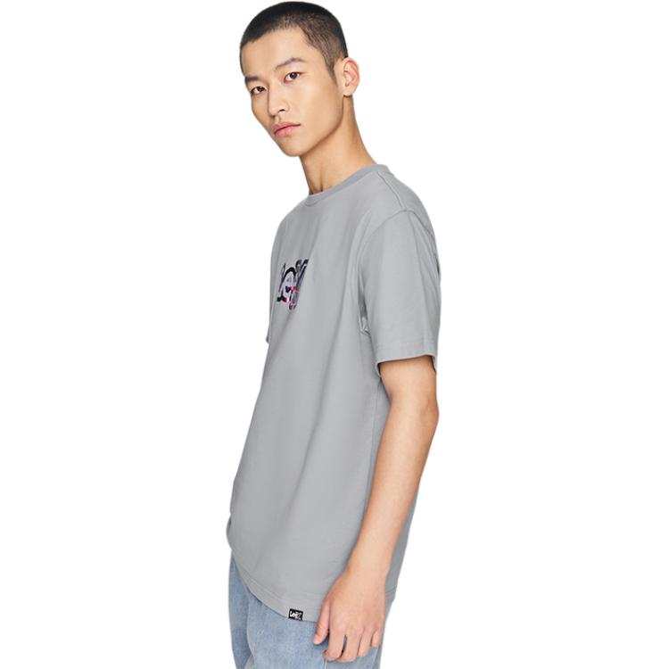 Lee Lee SS25 T Shirt Men's Lime Gray