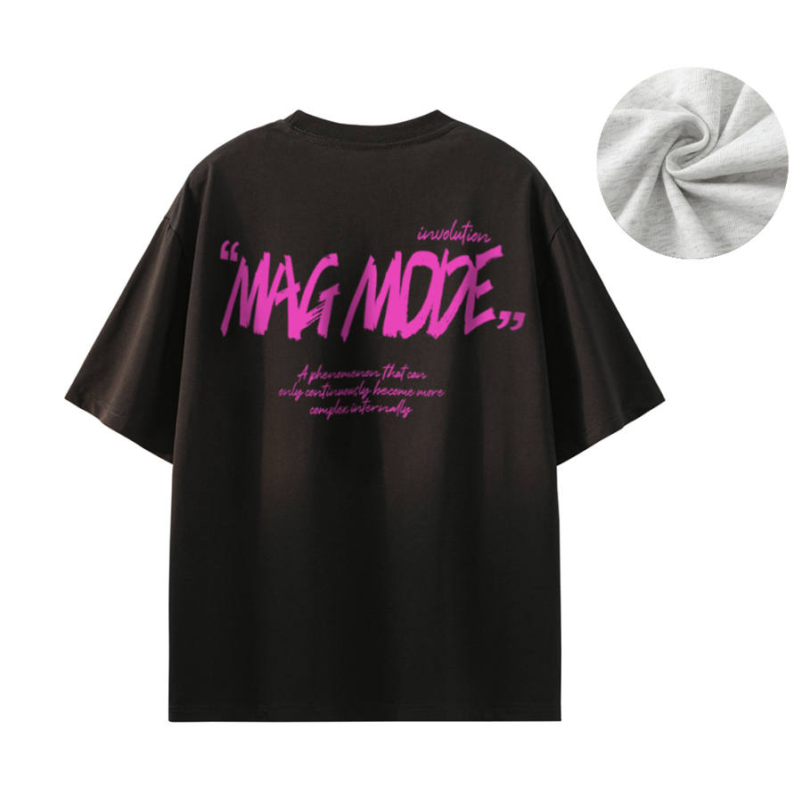 Magmode T Shirts Unisex Crew Neck Moderate Heavyweight
