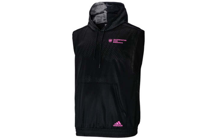 Adidas Adidas Sweatshirts Men's Black Hooded Moderate Regular