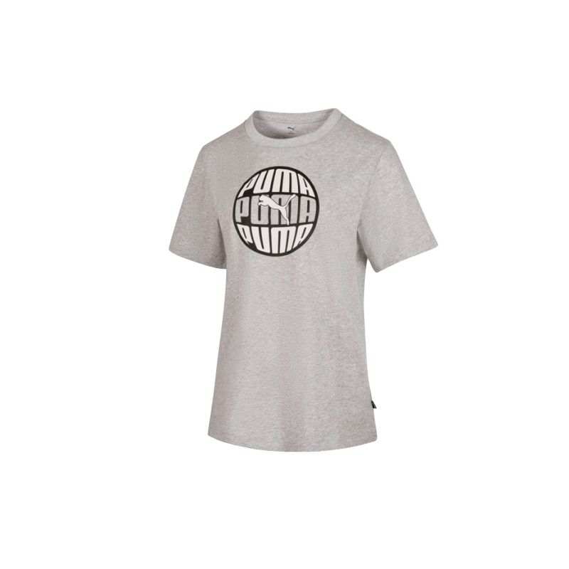 PUMA PUMA GRAPHICS T Shirt Men's Gray