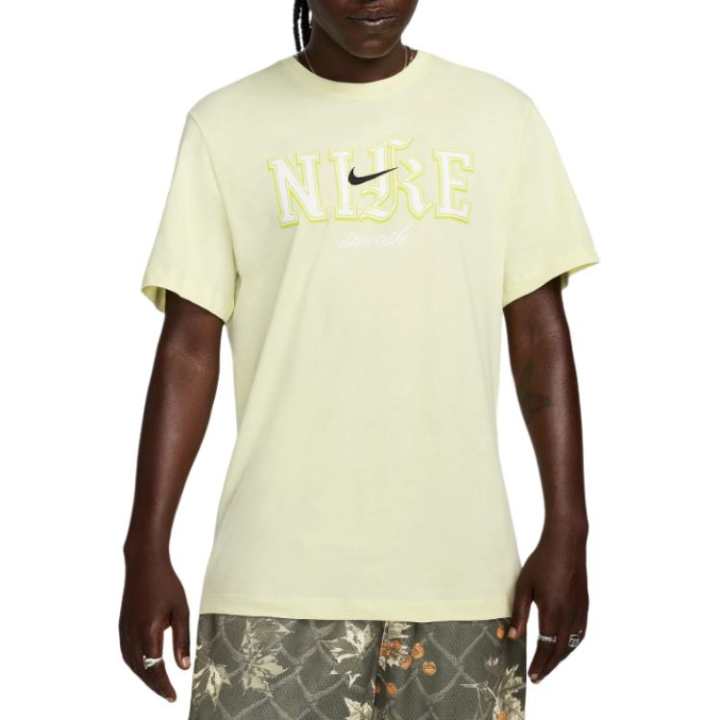 Nike Nike T Shirts Men's Yellow Crew Neck