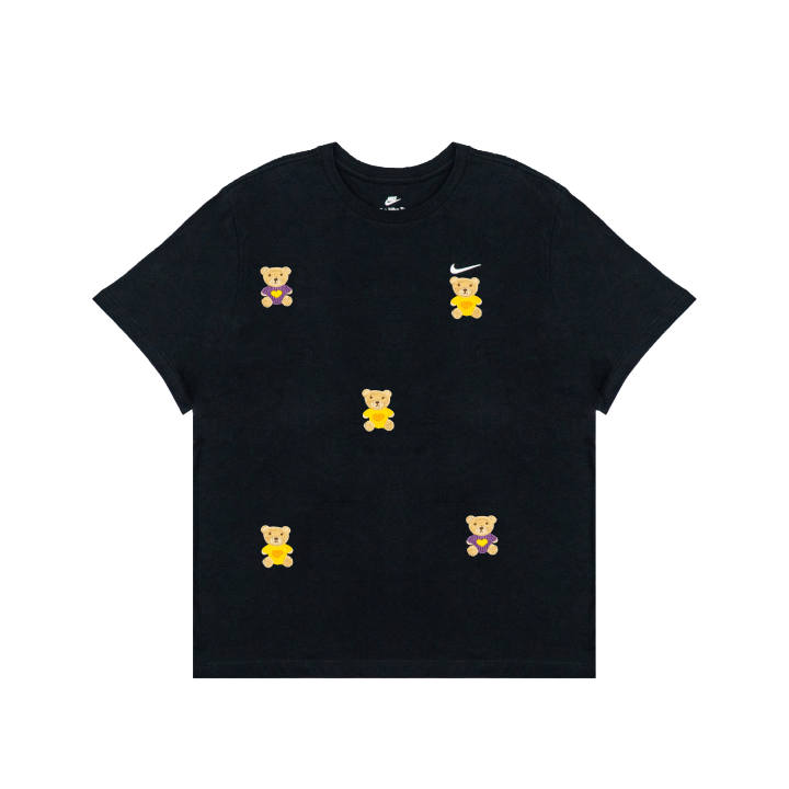 Nike Nike T Shirts Unisex Black Crew Neck Moderate Straight Fit