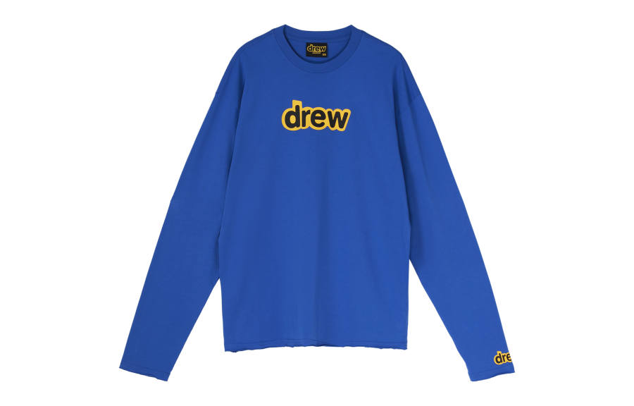 Drew House Smiley Collection Sweatshirt Unisex Blue