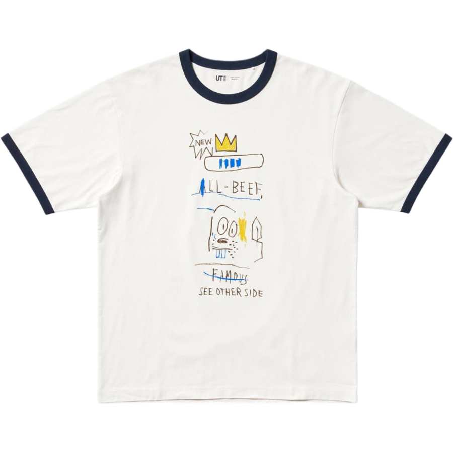 UNIQLO Basquiat Collaboration T Shirt Men's Ivory