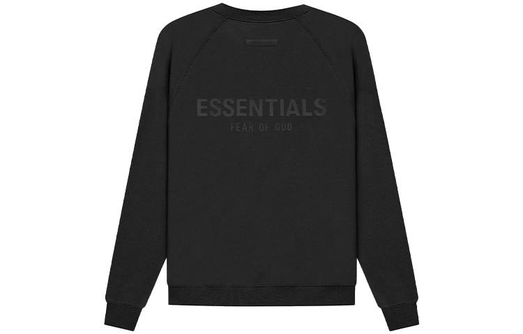 Fear Of God Essentials Crew Neck Loose Fit Fleece Lined American Pullover Sweatshirt Unisex