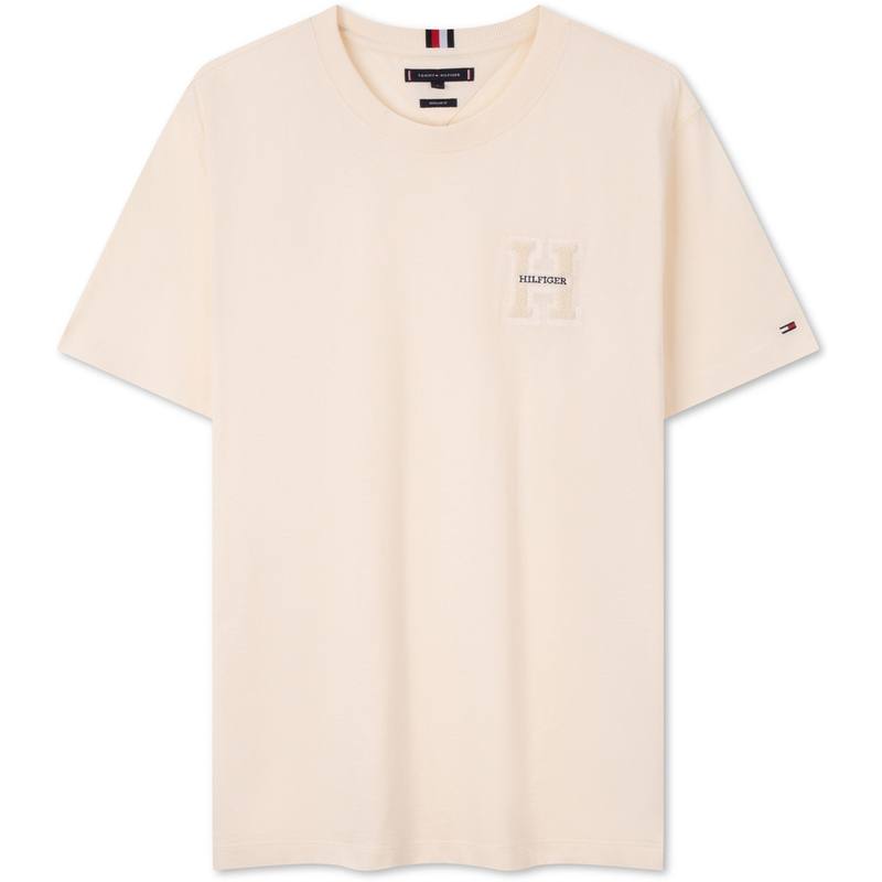 Tommy Hilfiger T Shirts Men's Crew Neck Moderate