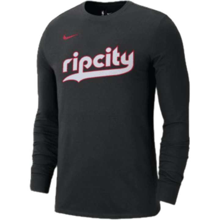 Nike Nike Portland Trail Blazers Essential City Edition Men's Nike Nba Long Sleeve T Shirt