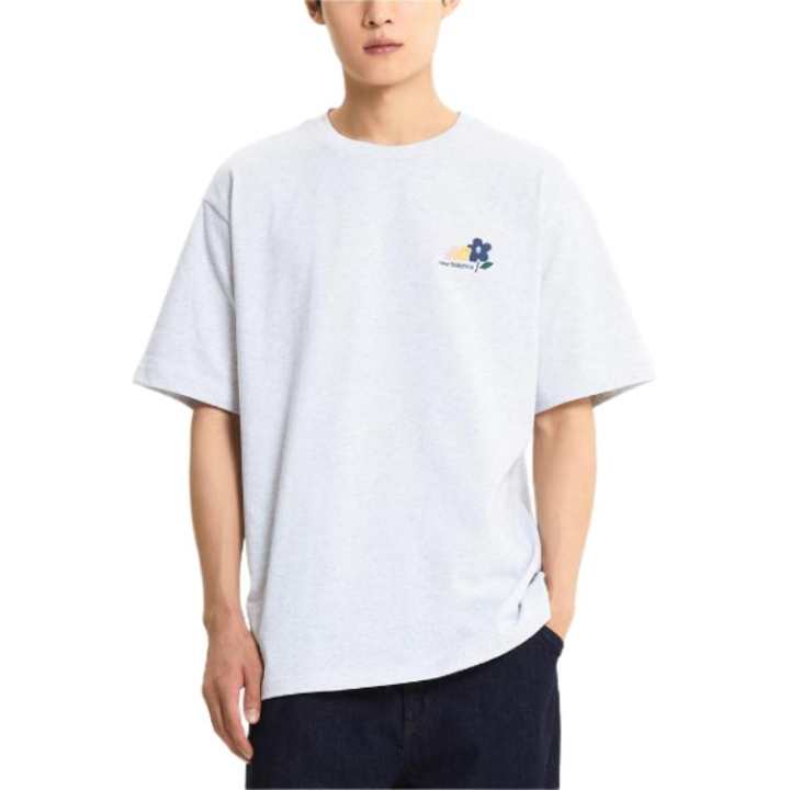 New Balance New Balance T Shirt Men's Light Gray