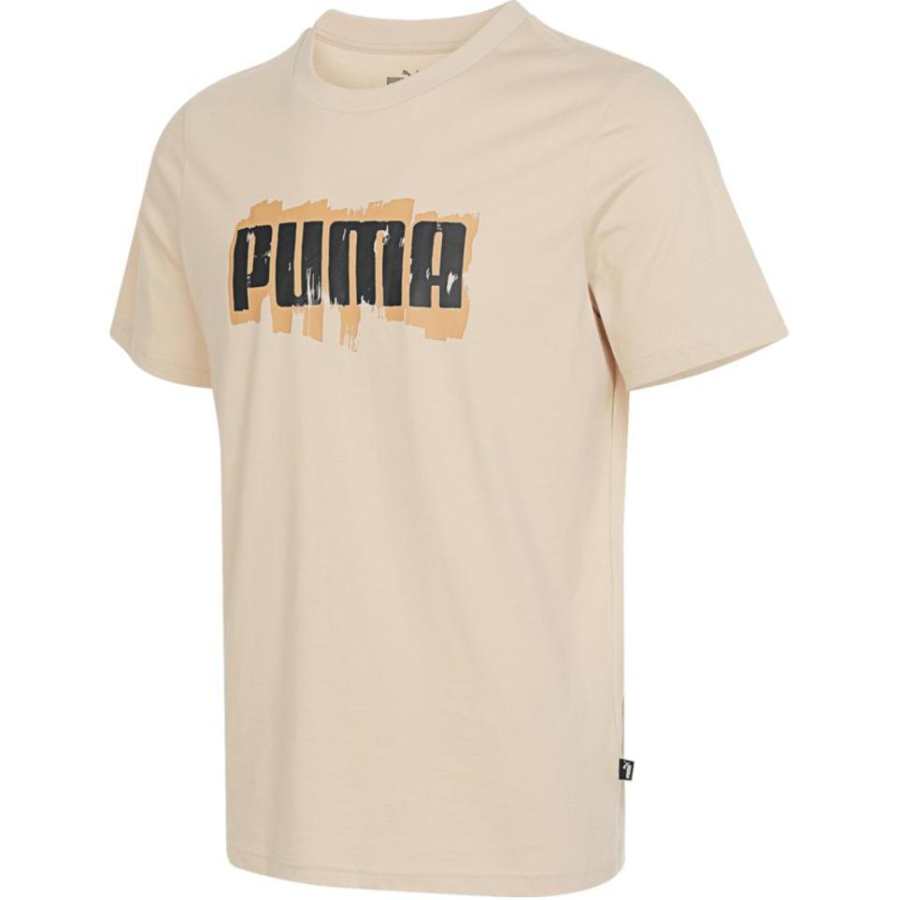 PUMA PUMA ESSENTIALS T Shirt Men's Yellow