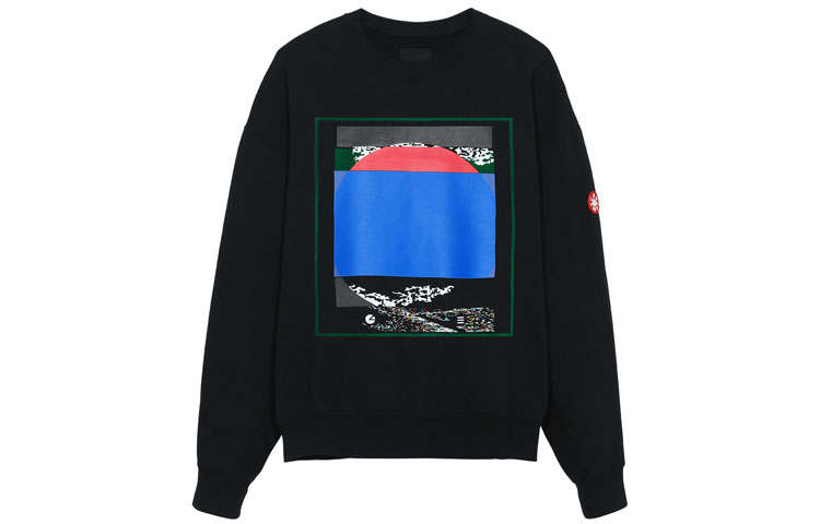 Cav Empt Cav Empt Sweatshirts Men's Black Crew Neck Moderate Regular