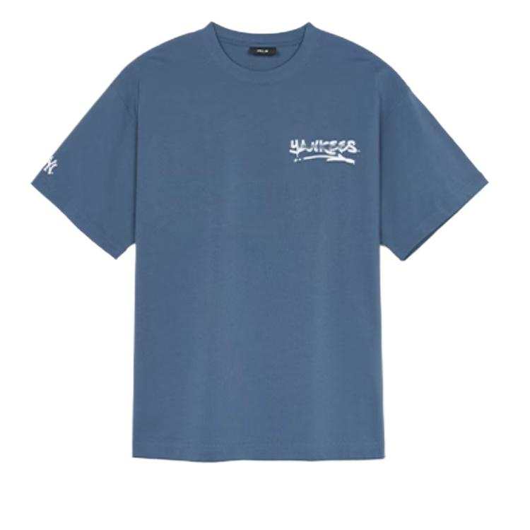 MLB New York Yankees SS25 T Shirt Unisex Indigo
