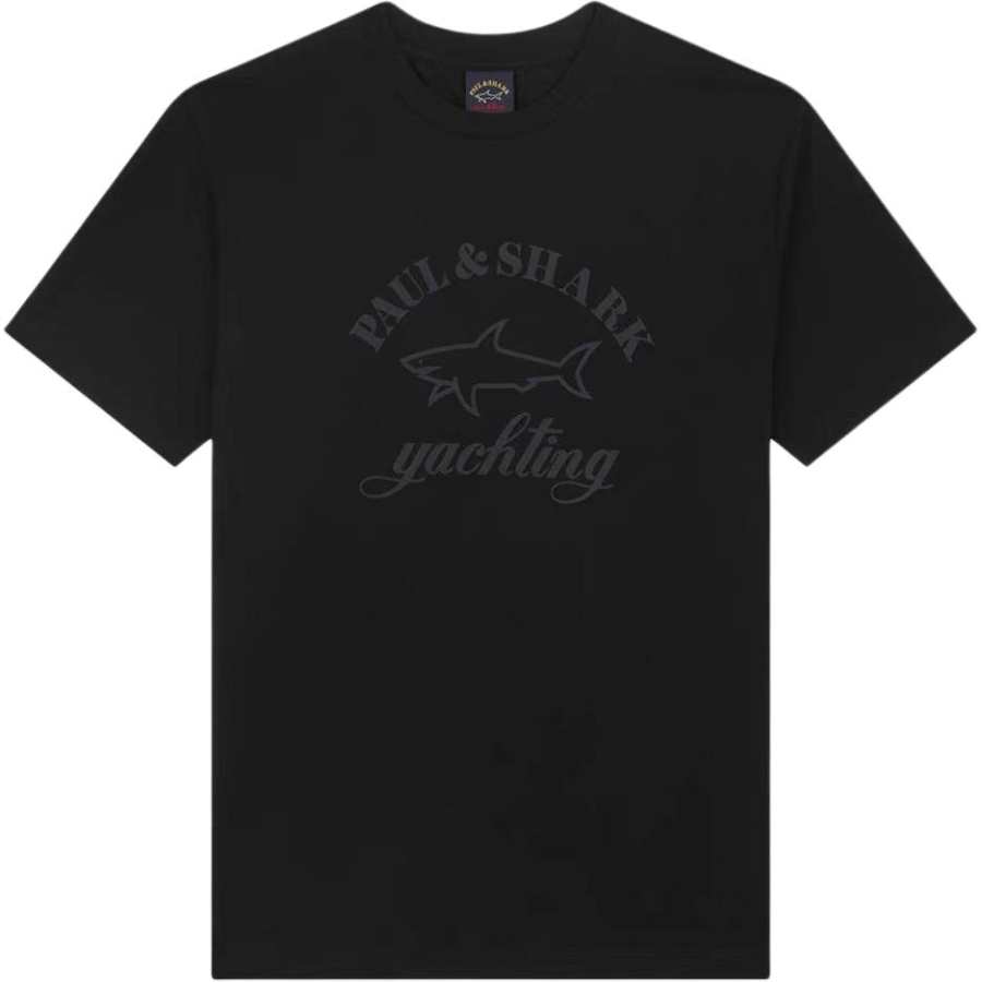 Paul & Shark Logo print Cotton T shirt