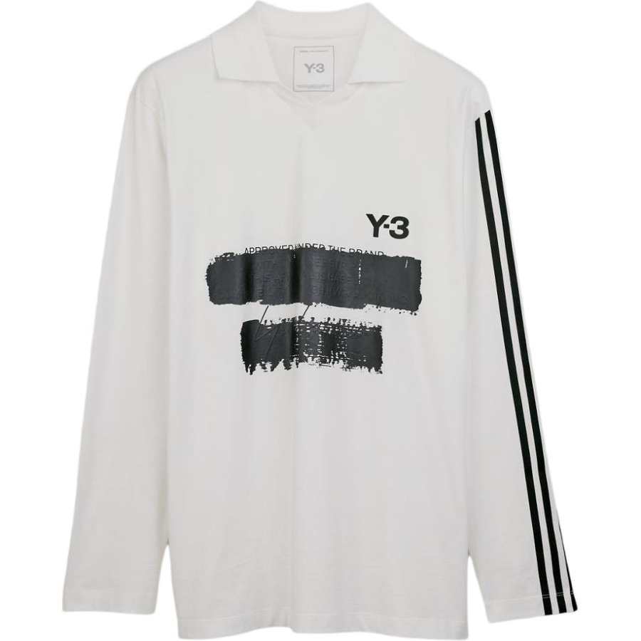 Y-3 Adidas X Y 3 U Gfx Logo L/S Tee