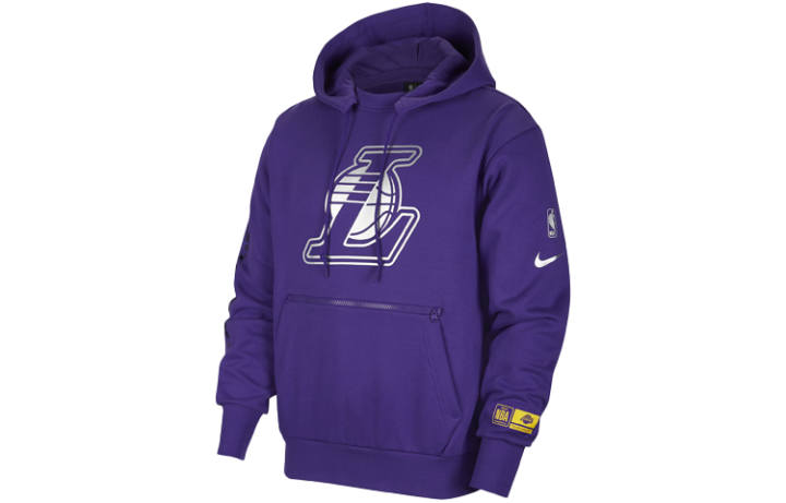 Nike Nike Sweatshirts Men's All Over Purple Hooded Moderate Regular