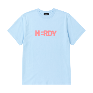 Nerdy SS24 T Shirt Unisex Sky Blue