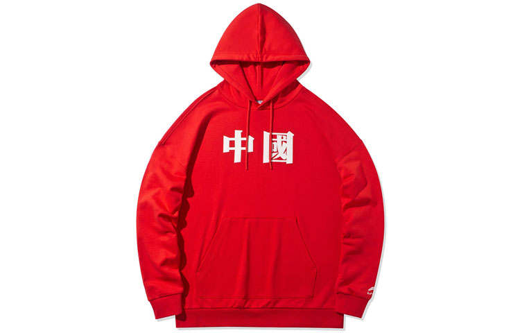 Li-Ning Li Ning Sports Fashion Collection Sweatshirts Men's Bright Neon Hooded Moderate Regular