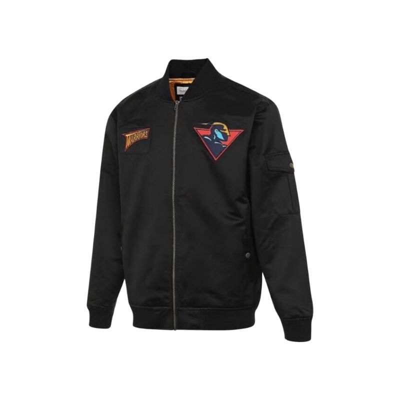 Mitchell Ness Mitchell Ness x NBA Golden State Warriors Jacket Unisex Black