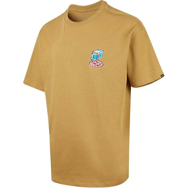 Vans Vans T Shirts Men's Khaki Crew Neck Moderate