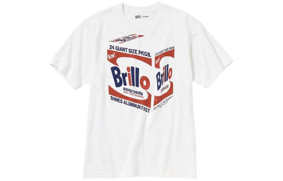 UNIQLO T Shirts Unisex White Crew Neck Moderate Straight Fit