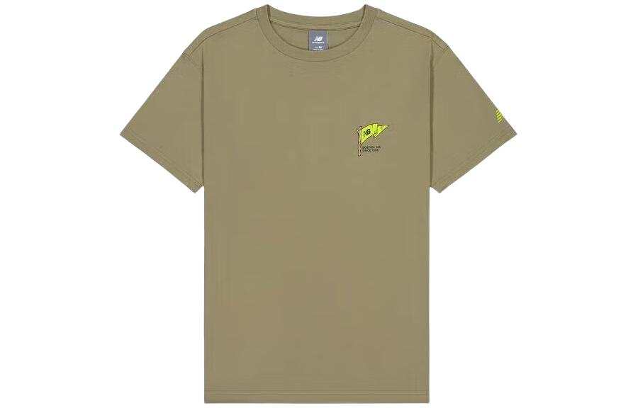 New Balance New Balance Flag Graphic T Shirt Men's Olive Green