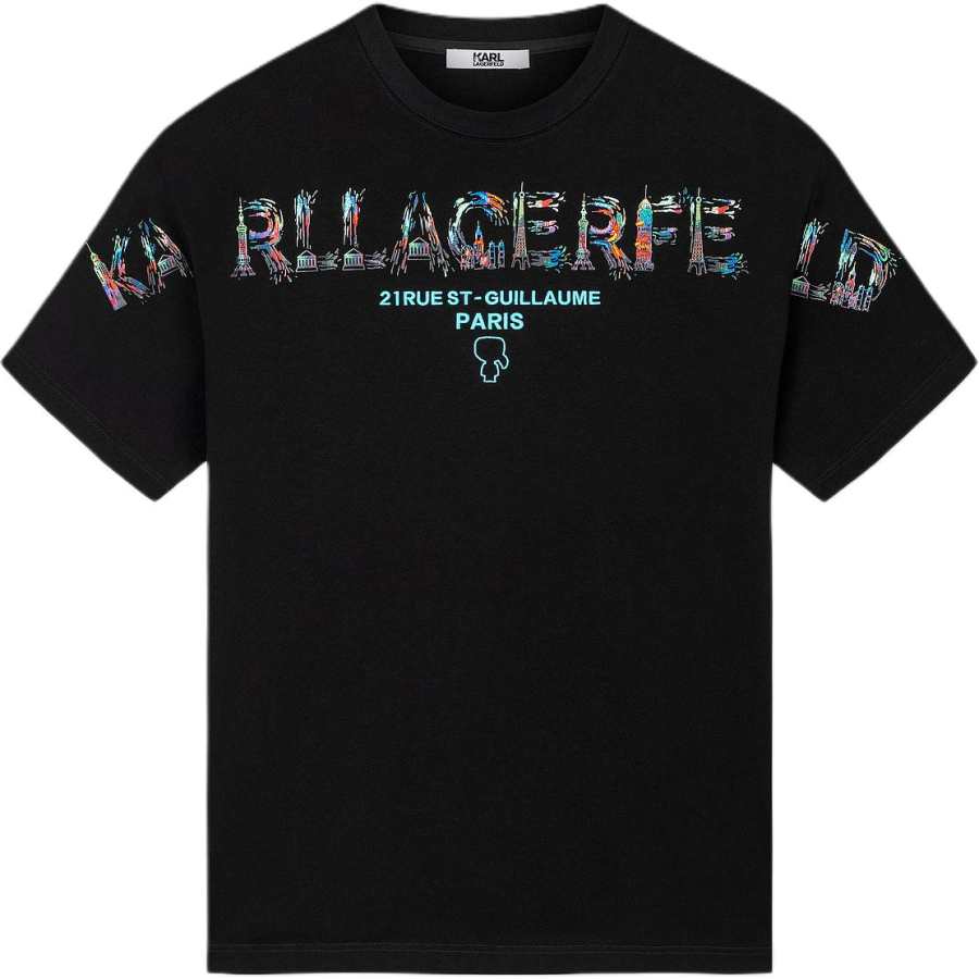 KARL LAGERFELD / Karl Lagerfeld Jeans T Shirt Men's Black