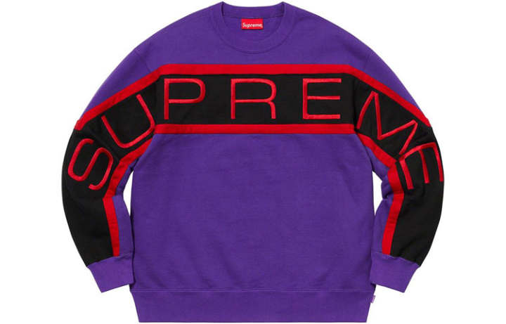 Supreme Supreme Paneled Crewneck SS21