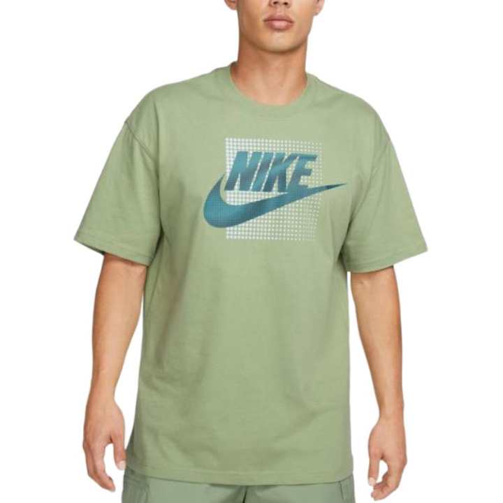 Nike Nike T Shirts Men's Green Crew Neck