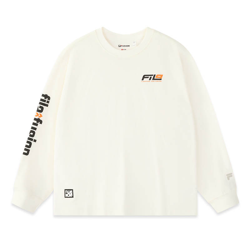 FILA FUSION T Shirt Men's Cloud White