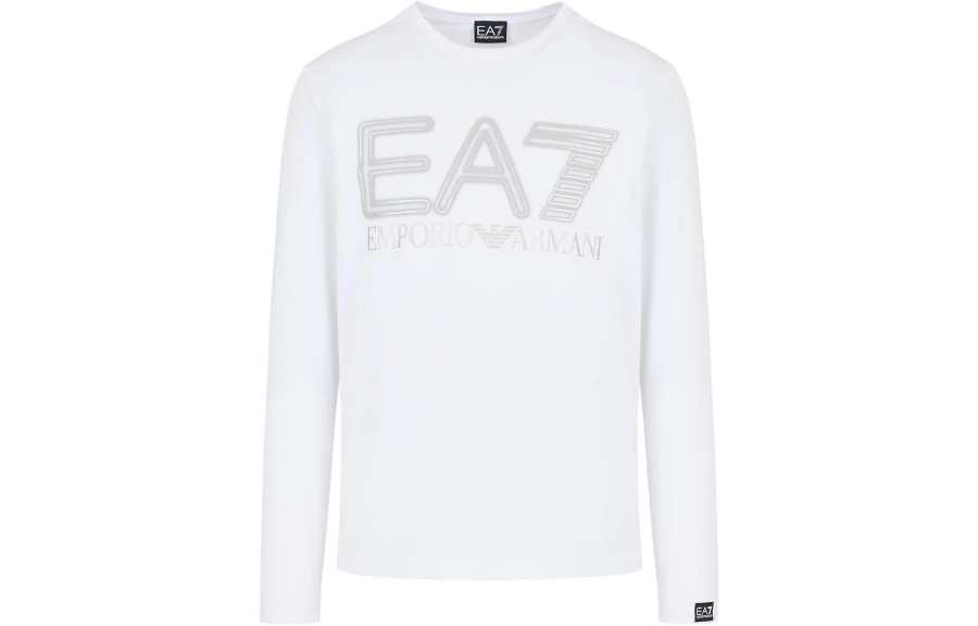 EMPORIO ARMANI EA7 SS24 T Shirt Unisex White