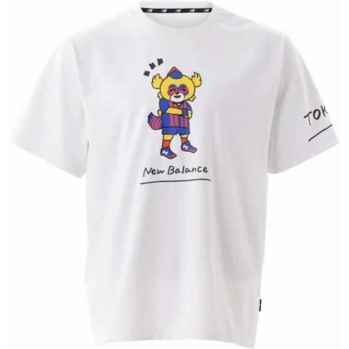 New Balance New Balance HORIMOTO T Shirt Unisex White