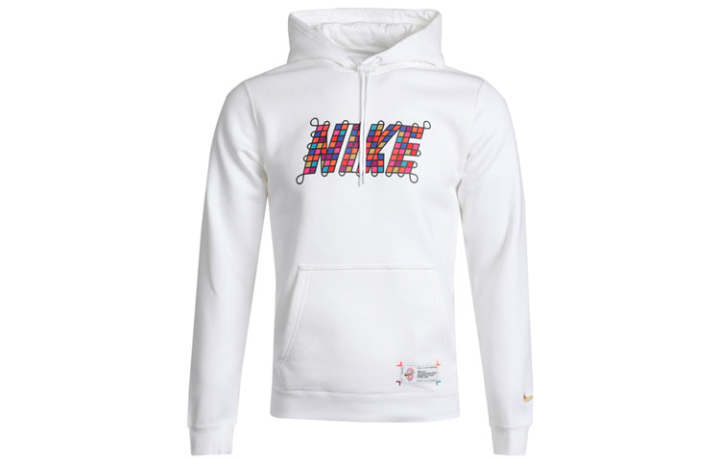 Nike Nike Sweatshirts Men's White Hooded Moderate Regular