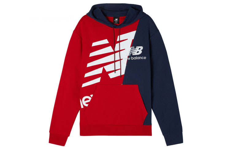 New Balance New Balance Splice Sweatshirt Men's Red