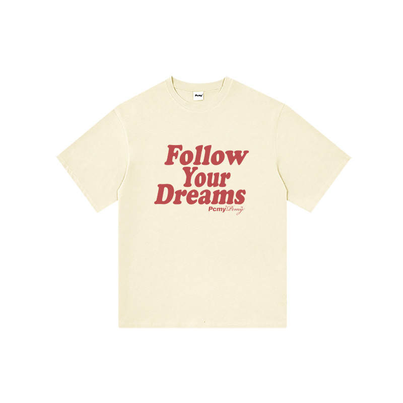 PCMY T Shirts Unisex Crew Neck Moderate