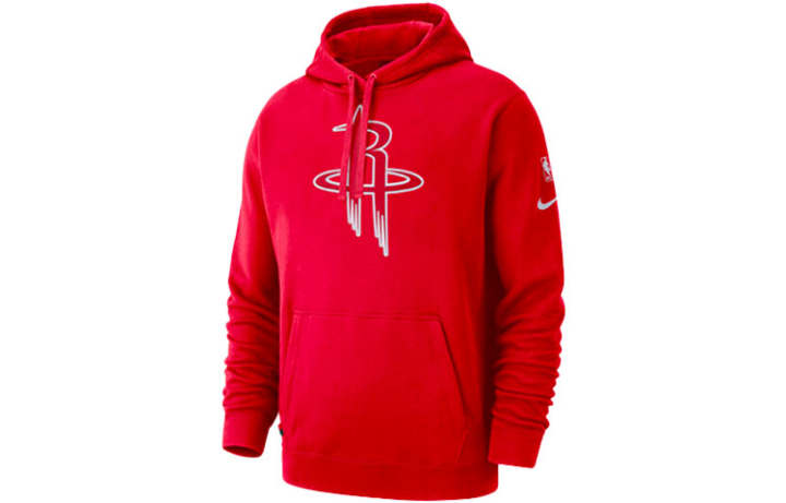 Nike Nike Sweatshirts Men's Red Hooded Moderate Regular