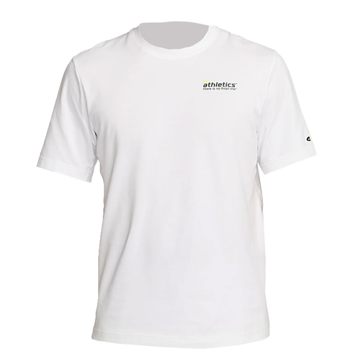 Nike Nike T Shirts Men's White Crew Neck Moderate Straight Fit