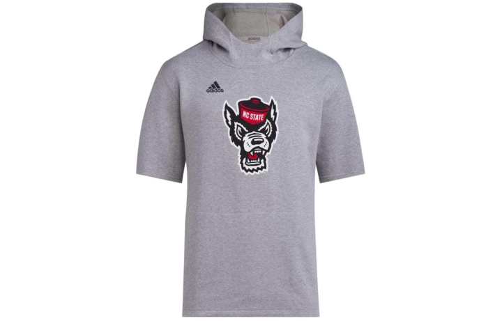 Adidas Adidas Nc State Baseball Short Sleeve Hoodie