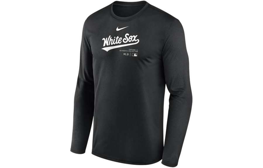 Nike Nike Chicago White Sox Authentic Collection Practice Men's Nike Dri FIT Mlb Long Sleeve T Shirt