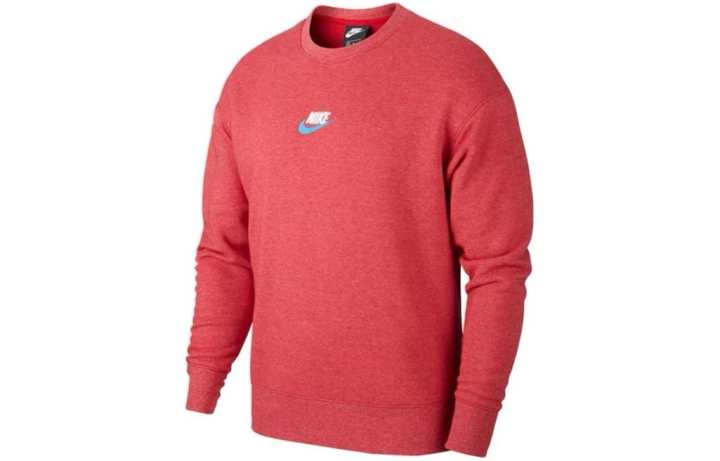 Nike Nike Sweatshirts Men's Red Crew Neck Moderate Regular