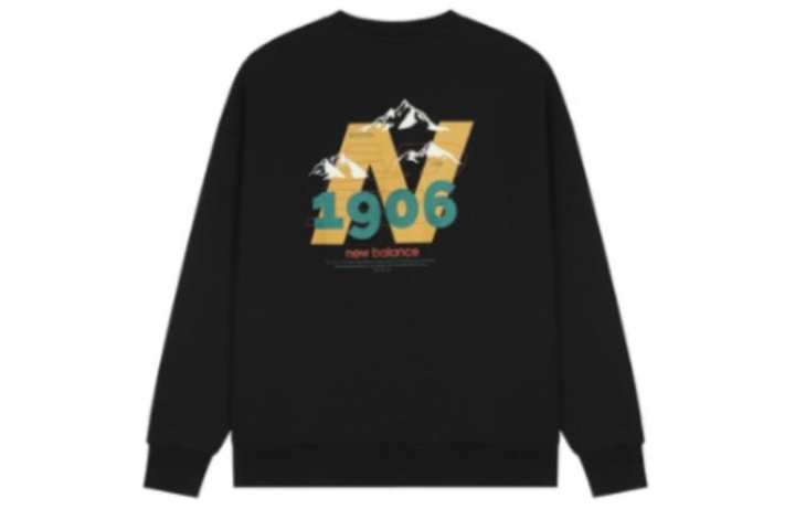 New Balance New Balance Sweatshirts Unisex Black Crew Neck Moderate Regular