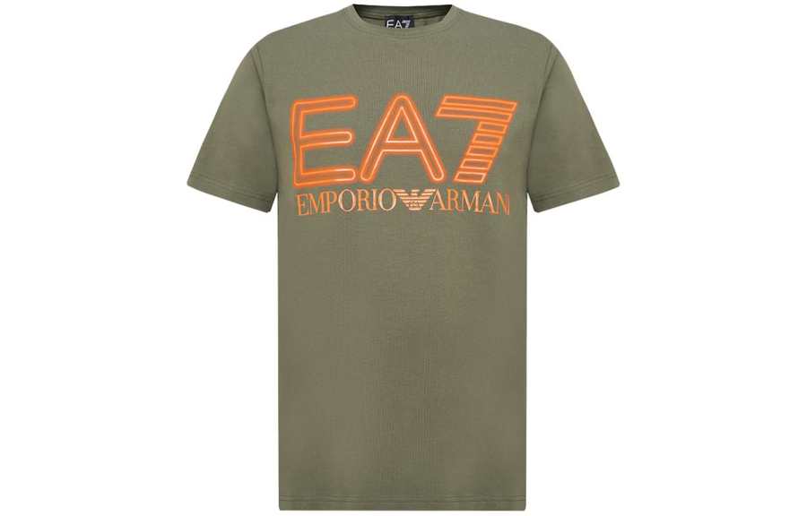 EMPORIO ARMANI EA7 T Shirt Men's Army Green