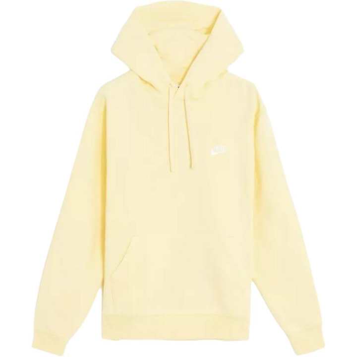 Nike Nike Sweatshirts Men's Light Yellow Hooded Moderate Regular