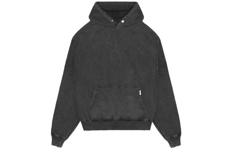 REPRESENT REPRESENT Sweatshirts Men's Dark Gray Hooded Moderate Heavyweight
