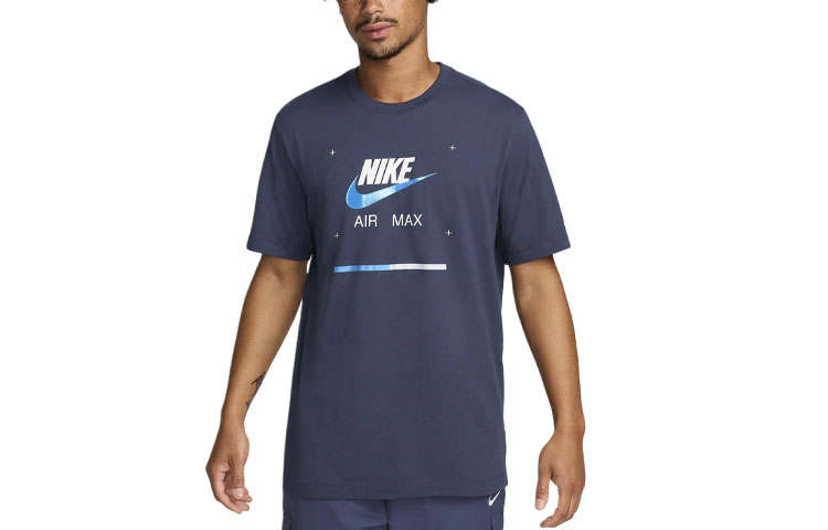 Nike Nike Sportswear T Shirt Men's Marine Blue