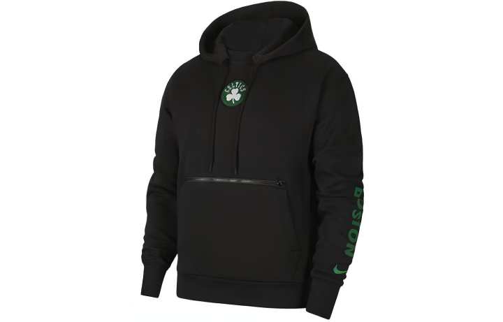 Nike Nike Sweatshirts Men's Black Hooded Moderate Regular