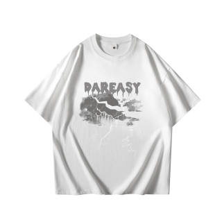 DAREASY T Shirts Unisex Crew Neck Moderate Other