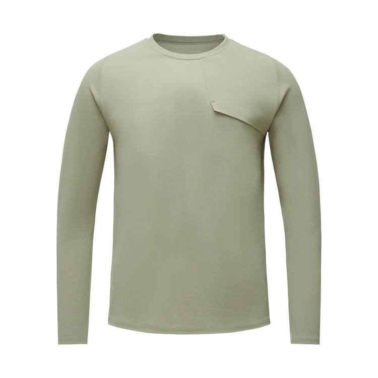 DESCENTE DUALIS Urban Commute Long Sleeved T Shirt Men's