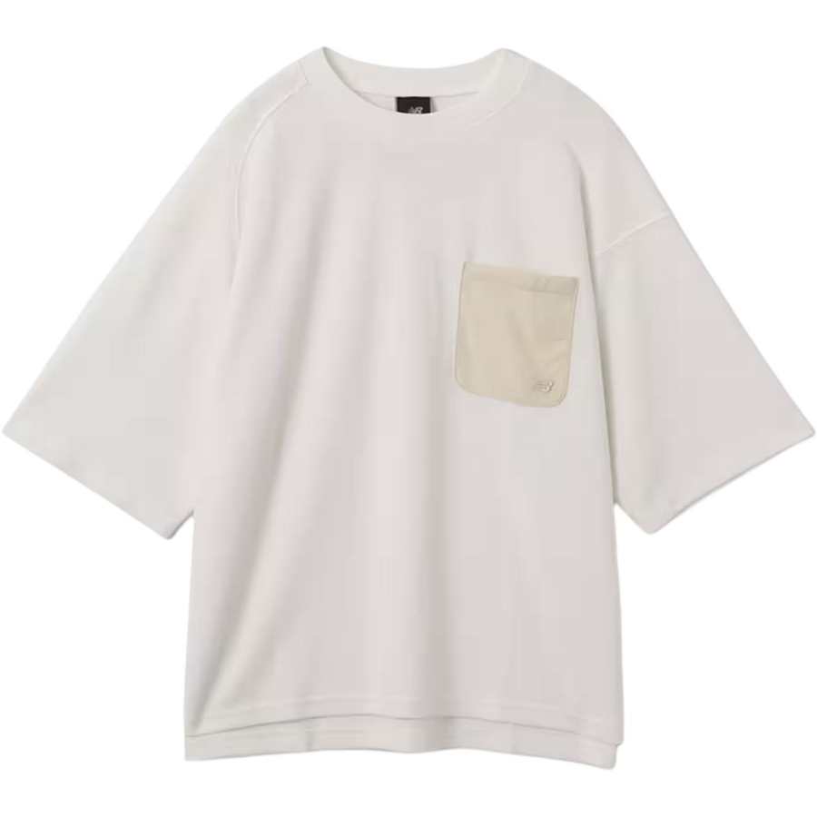 New Balance New Balance Met24 SS25 T Shirt Unisex White