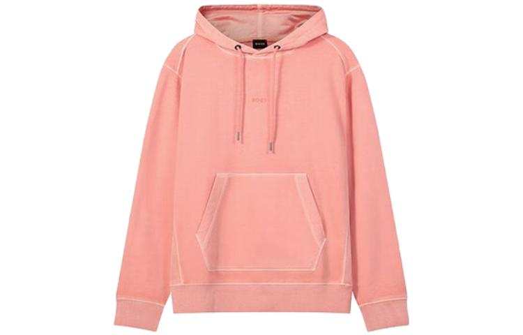 HUGO BOSS Hoodie Men's Orange Pink