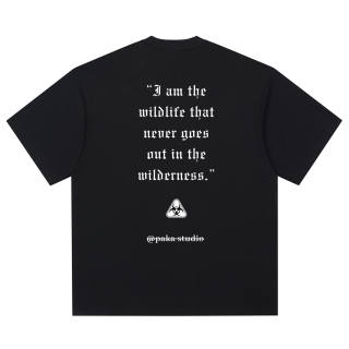 PAKA T Shirts Unisex Crew Neck Moderate Heavyweight